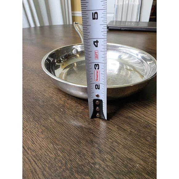 Wolfgang Puck 8" Omelet Pan 18-10 Stainless Steel Skillet 0411 - Picture 5 of 14